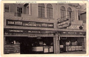 Block's Luncheonette, Edgemere Long Island