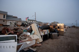 Breezy Pt  Hurricane Sandy clean-up